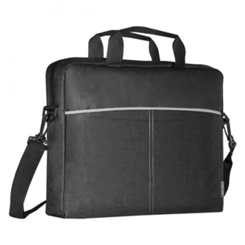 Nešiojamojo kompiuterio krepšys DEFENDER Lite 39,6 cm (15,6 col.) juodas/pilkas, poliesteris, užtrauktukas, rankena, nuimamas peties diržas