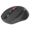 Belaidė RF optinė dešiniarankė pelė DEFENDER ULTRA MM-315 — 1600 DPI, 6 mygtukai, USB imtuvas, juoda