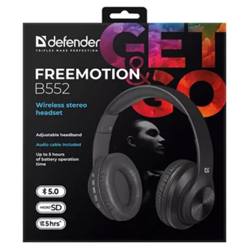 Ausinės Defender FreeMotion B552