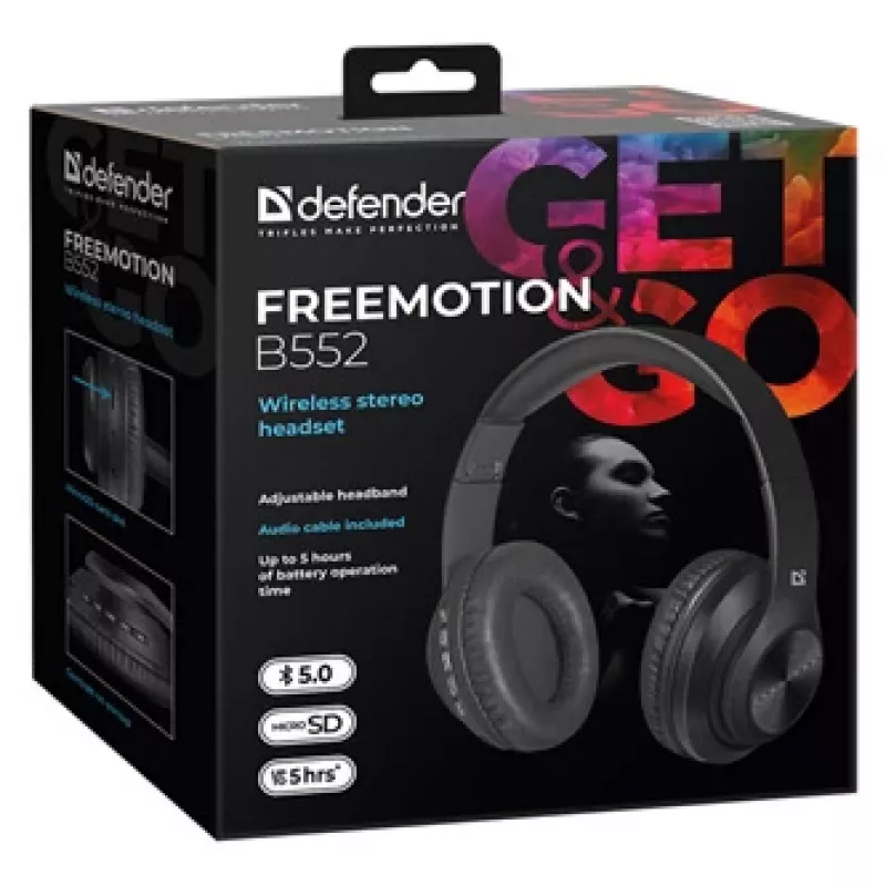 Ausinės Defender FreeMotion B552