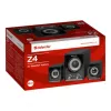 DEFENDER Z4 laidinės 2.1 kolonėlės, 11 W RMS, juodos, USB 5V maitinimas, 3,5 mm ausinių išvestis