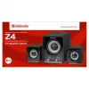 DEFENDER Z4 laidinės 2.1 kolonėlės, 11 W RMS, juodos, USB 5V maitinimas, 3,5 mm ausinių išvestis