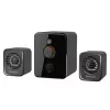 2.1 kompiuterio garsiakalbiai DEFENDER V12 11W RMS USB, 3.5 mm, žemų dažnių garsiakalbis, juodi, 223×115×130 mm