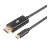 USB-C į DisplayPort laidas TB AKTBXVDUSBCDP2B 2 m — juodas