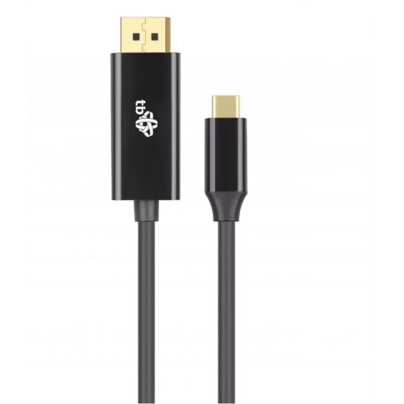USB-C į DisplayPort laidas TB AKTBXVDUSBCDP2B 2 m — juodas