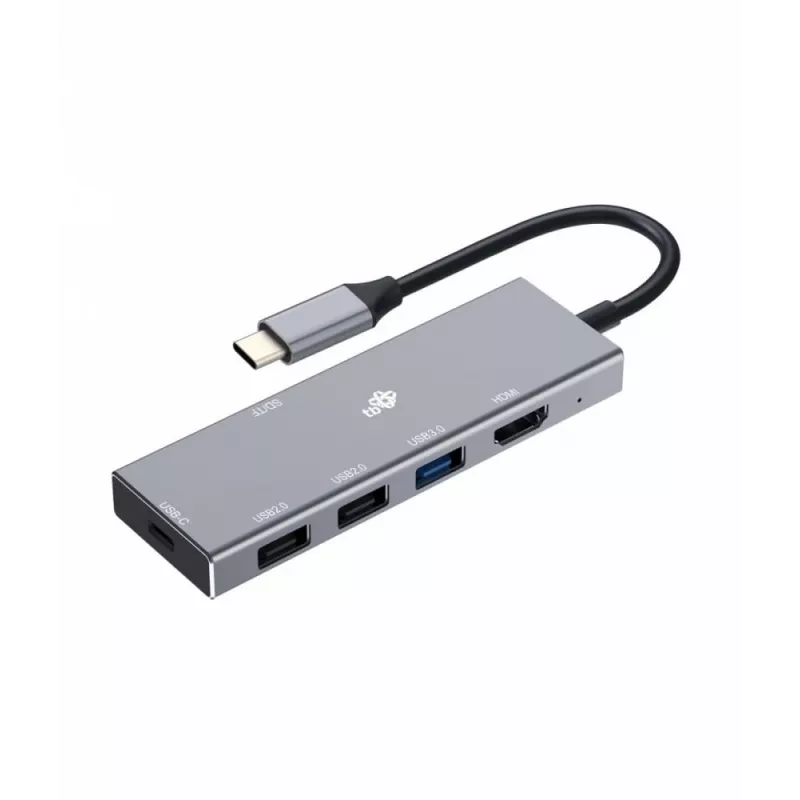 TB USB-C 7v1 Adapter USB 3.0, 2xUSB 2.0, HDMI, PD, SD/TF