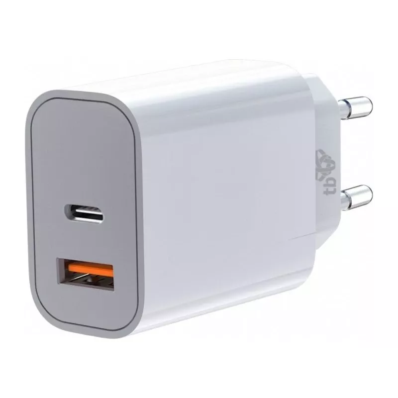 Universal charger 2x3A USB C + USB A Galia Delivery Balta