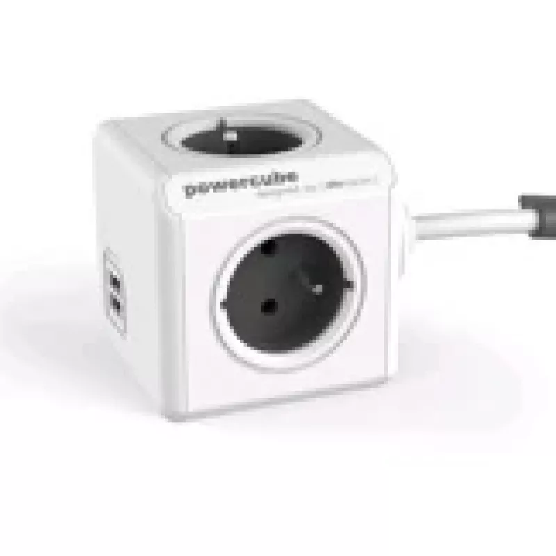 PowerCube USB Extended 1,5m 2402 pilka