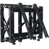Edbak VWPOP65-P Plokščiaekranis sieninis laikiklis - Plokščiaekraniai sieniniai laikikliai (60 kg, 42 coliai, 65 coliai, 100 x 100 mm, 400 x 200 mm, juoda)