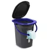Atliekų bakas Greenblue GB320BB juodas mėlynas plastikinis 19L