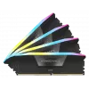 DIMM 64 GB DDR5-6000 (4x 16 GB) Quad-Kit, atmintinė juoda, CMH64GX5M4B6000C36, Vengeance RGB, INTEL XMP