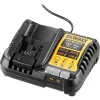 Baterijų įkroviklis DeWalt DCB1104-QW, skirtas 10,8 V ir 14,4 V ličio jonų baterijoms, kompaktiškas dizainas