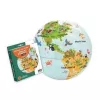 Žaidimų rutulys Globe 30 cm, MG DYSTRYBUCJA — Ball Caly modelis C051 mažiems gamtos gyvūnams