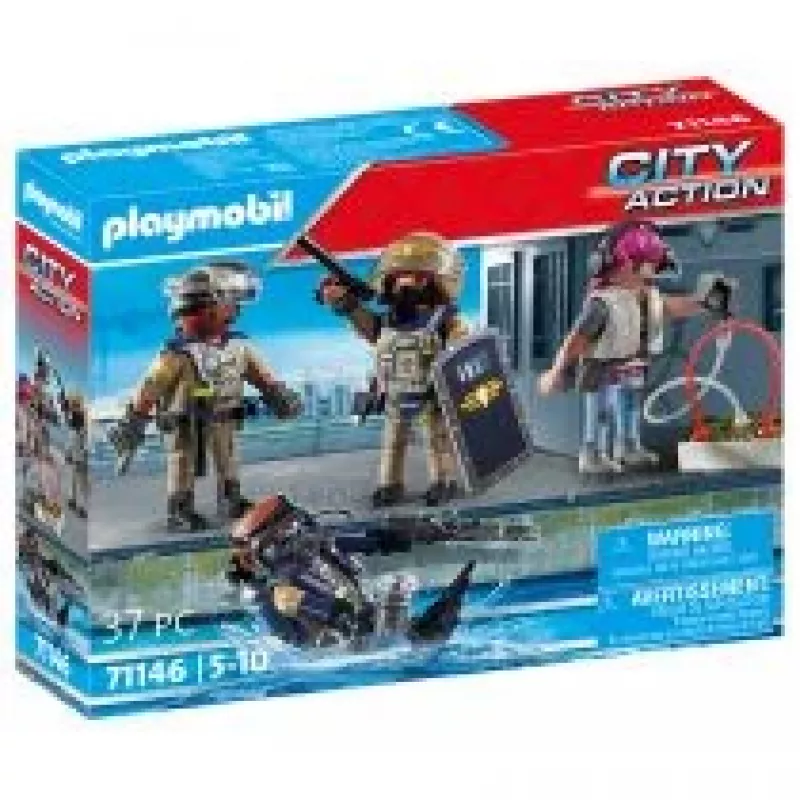 Žaidimų rinkinys „Veiksmo nuotykis“ Playmobil City Action 71146, amžius 5–10