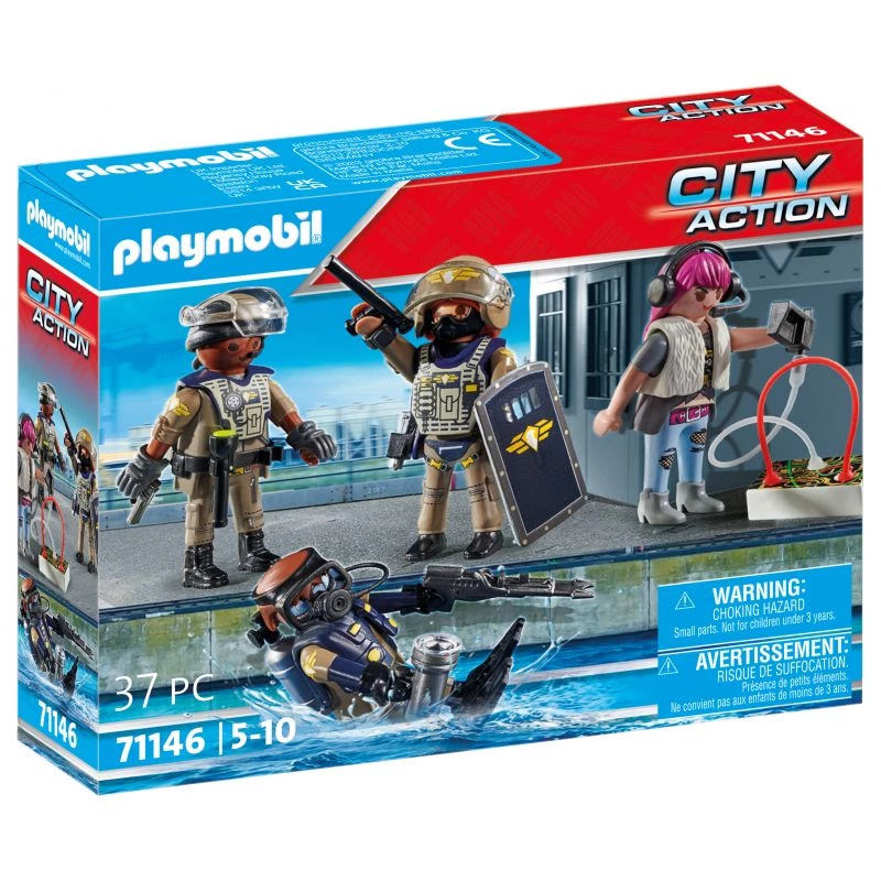 Žaidimų rinkinys „Veiksmo nuotykis“ Playmobil City Action 71146, amžius 5–10