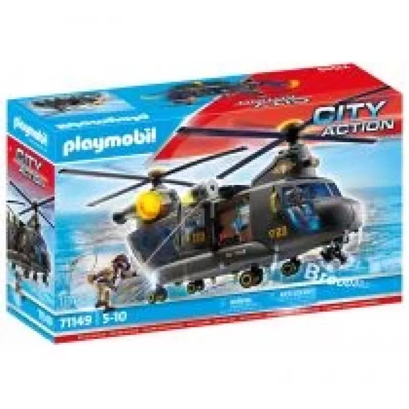 Playset Playmobil City Action 71149 žaislų rinkinys su policija ir transporto priemonėmis