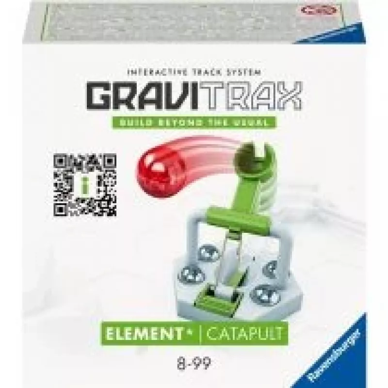 GraviTrax plėtinys Katapulta – marmurų trasa STEM, statybos ir konstravimo žaislai vaikams nuo 8 metų