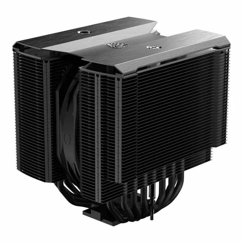 Cooler Master MasterAir MA824 Stealth procesoriaus oro aušintuvas 120/135 mm, juodas