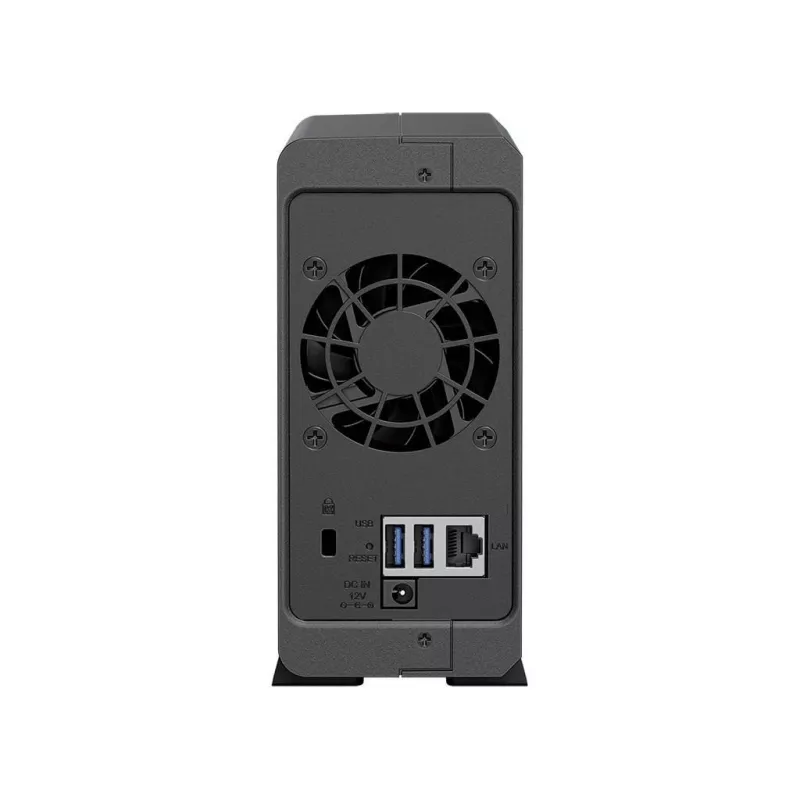 Synology DiskStation DS124 NAS/serveris Stacionarus Ethernet LAN Juoda RTD1619B