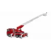 Gaisrinis automobilis BRUDER Scania Super 560R raudonas baltas plastikinis 3+