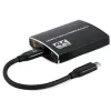 Gembird A-CM-HDMIF2-01 USB-C to dual HDMI adapter, 4K 60Hz, Juoda