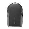 Kuprinė XDDESIGN Bizz pilka P705.932 — atspari vandeniui, lengva miesto kuprinė