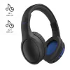 Hama 00184160 ausinės/ausinės su mikrofonu Laidinės ir belaidės Ant galvos Geriamoji/Skambučiams USB Type-C Bluetooth Juoda, Mėlyna