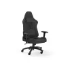 CORSAIR - TC100 RELAXED žaidimų kėdė (medžiaga – pilka/juoda)