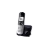 Panasonic KX-TG6811 DECT telefonas su skambintojo ID, juodos spalvos