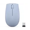 Belaidė ambidekstrinė pelė Lenovo GY51L15679 — Frost Blue, RF 2,4 GHz, 1000 DPI, 3 mygtukai, AA baterija