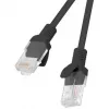 Tinklo kabelis LANBERG PCU5-20CC-0025-BK RJ-45 Cat5e 0,25 m juodas, U/UTP, CCA, AWG26
