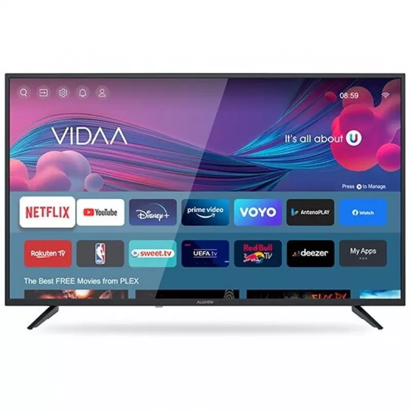 Televizorius Allview 43iPlay6000-F, 108 cm, Smart TV, FullHD, LED, E klasė, Juodas