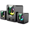 Esperanza EGS107 garsiakalbiai 2.1 USB LED 5 W juodi