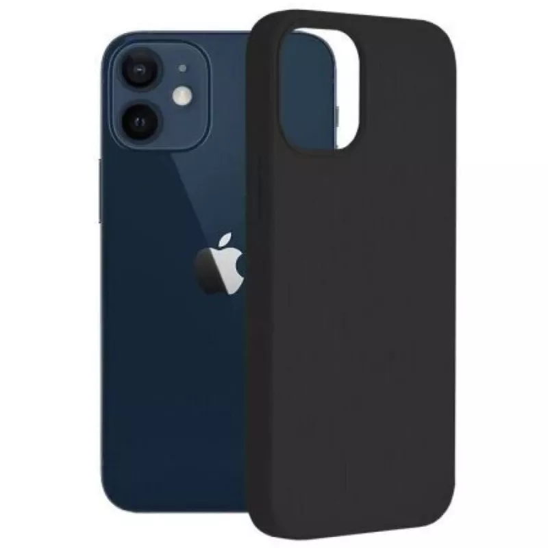 Matte Silicone Case 3mk for iPhone 13 Juoda