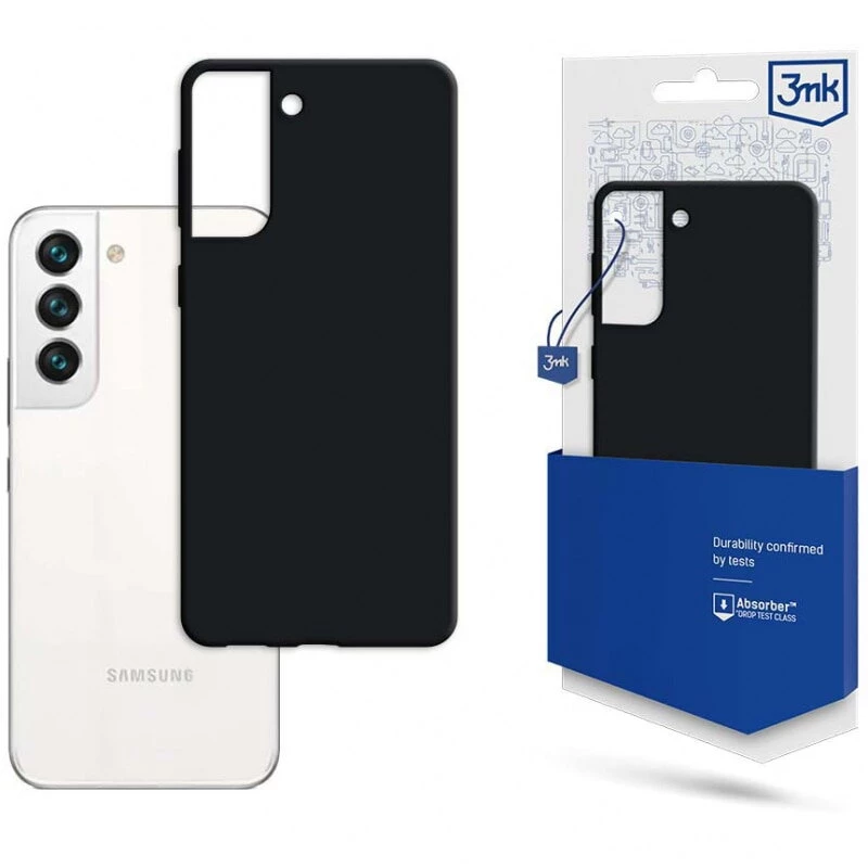Matinis dėklas Samsung S23 S911 juodas