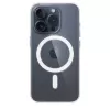 Apple iPhone 15 Pro dėklas su MagSafe - permatomas