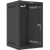 Prie sienos montuojama spinta LANBERG WF10-2309-10B 9U, 469×280×310 mm, 10 colių gylis, juoda, IP20