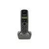 DECT telefonas Panasonic KX-TG1611, juodas, 1,9 GHz, 1,25 colio ekranas, iki 15 h pokalbių, 50 kontaktų telefonų knyga