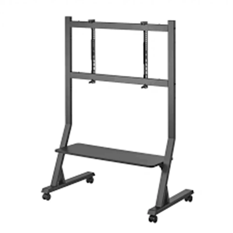 Mobilus TV stovas ART STO SD-22 45–90 colių ekranams, VESA 100×100–800×400, apkrova 60 kg, plienas, ratukai