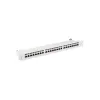 Patch panel 1U LANBERG PPS7-1024-S — 24 prievadų, Cat7, F/UTP, metalinis, 1U (445×102×44,5 mm)