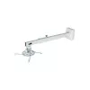 Sieninis laikiklis AVTEK WallMount Next 1200 — plieninis, baltas, teleskopinis, 360° pasukamas, pakreipiamas ±42°, maks. apkrova 20 kg