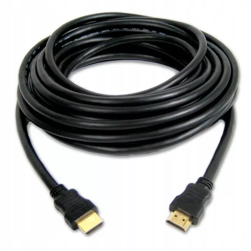 SAVIO HDMI (M) laidas, 20 m, juodas, auksiniai antgaliai, v1.4 didelės spartos, Ethernet/3D CL-75