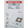 Dulkių siurblių maišeliai PHILIPS CONCEPT SENCOR ZANUSSI P15 maxi KM-P15-MX (12 vnt.)
