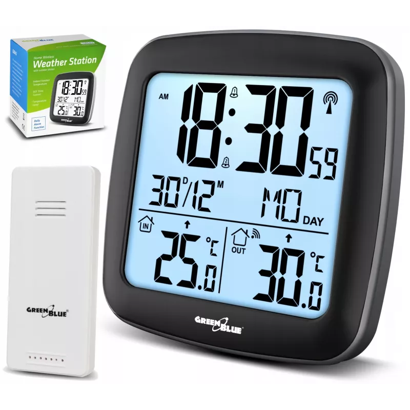 Thermometer Greenblue 60135 Pilka Balta