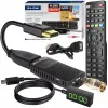 DVB-T2 imtuvas BLOW 7000FHD MINI H.265 — kompaktiškas antžeminės televizijos priedėlis, HDMI, USB, S/PDIF, garso L/R, teletekstas