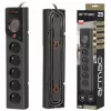 POWER STRIP ARMAC Z5 3M 5X 230V PL 10A kabelis ORGANIZER Juoda