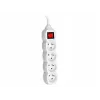 GaliaWatch 3 m (4 socket) Balta with power switch