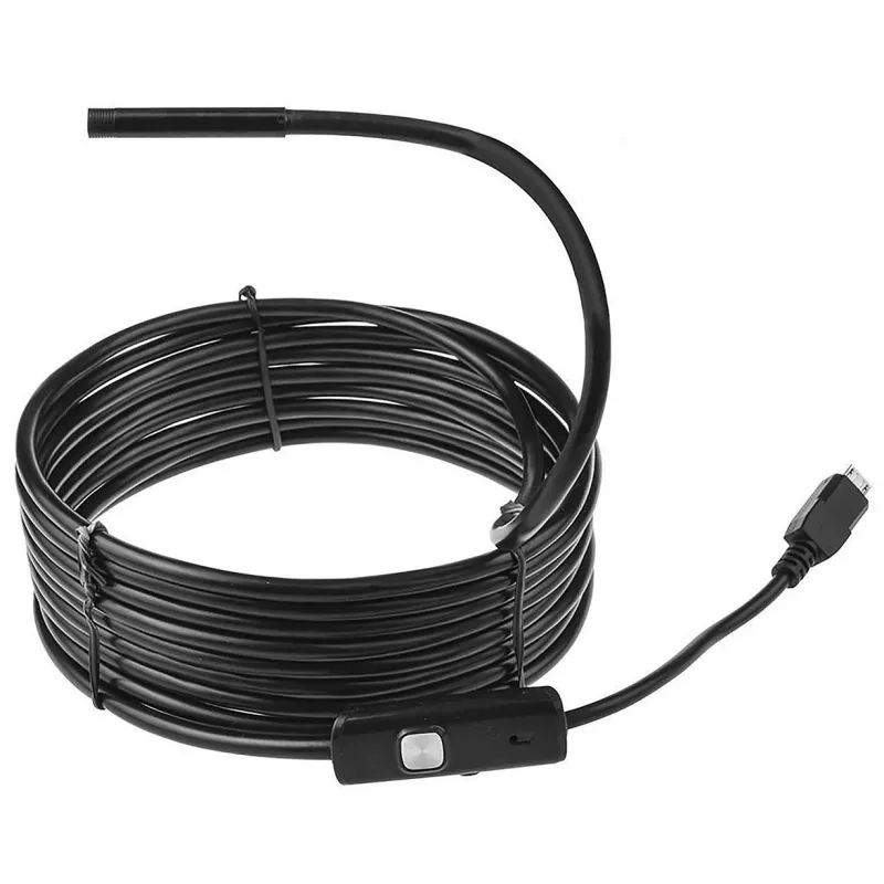 USB endoskopas MEDIA-TECH ENDOSCOPE 66° CMOS, 640x480 30fps, IP67, 6 LED, magnetas ir kablys
