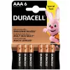 Baterija Duracell AAA R03 6 vnt.