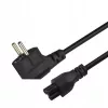 Maitinimo laidas Savio Strom IEC 60320 C5 CEE 7/7 3m juodas C5 jungtis C tipo